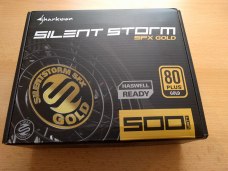 Sharkoon SilentStorm SFX 500W Gold Netzteil